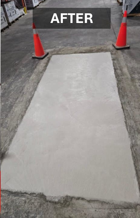 Restored concrete floor by Homeland