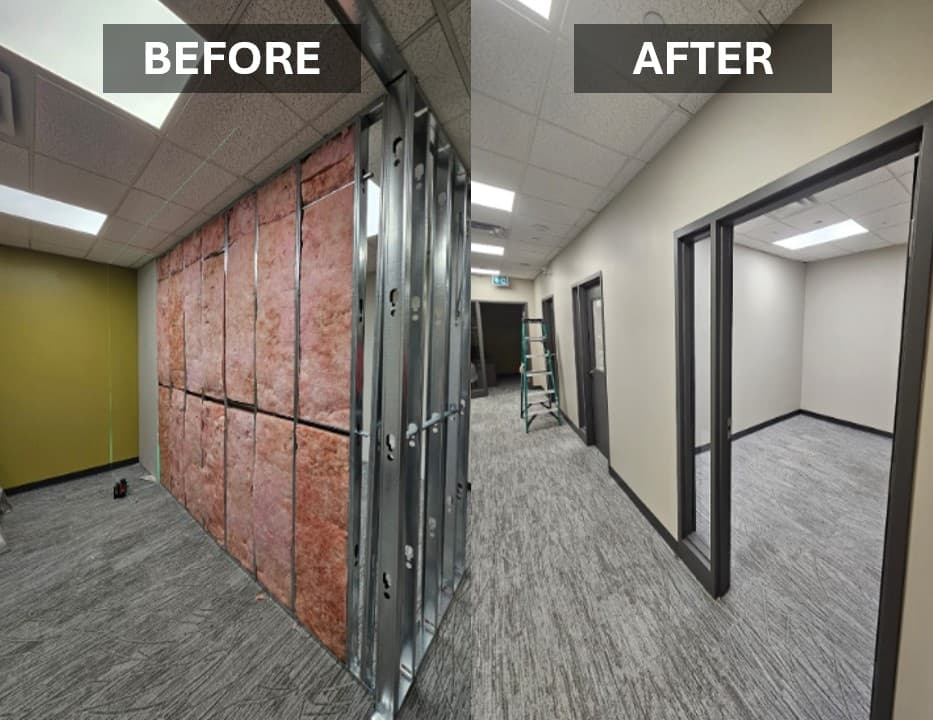 Interior construction and build-outs