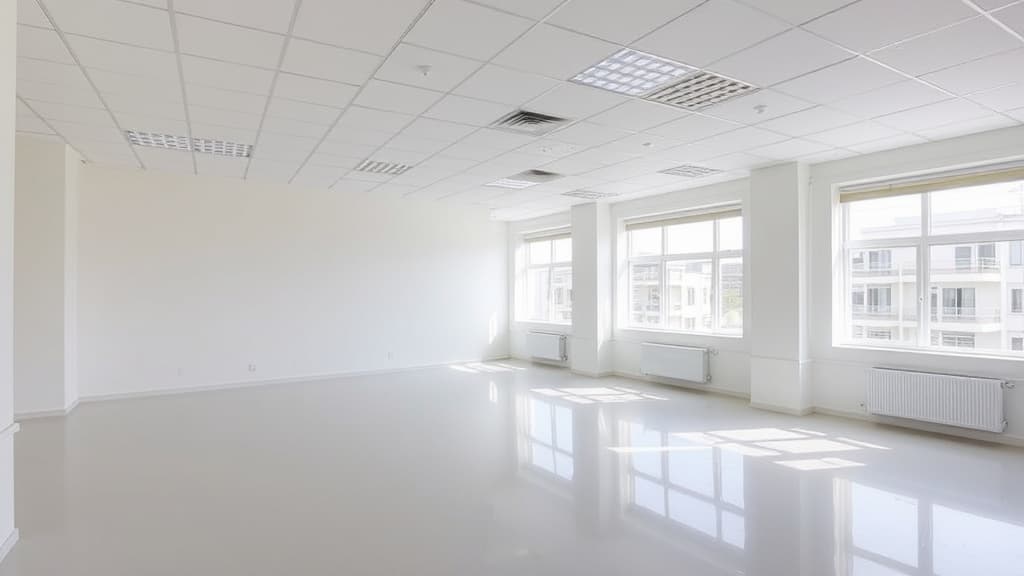 Clean office suite ready for new tenant