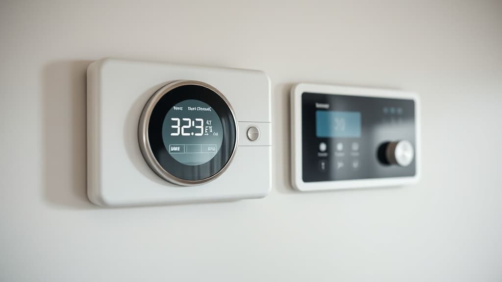 HVAC controls and thermostat installation